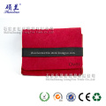 Red felt mobile phone bag with elastic band